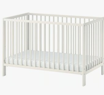 GULLIVER Detská postieľka, biela, 60x120 cm - 2