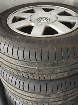 VW orig. Elektróny + pneumatiky Goodyear - 2