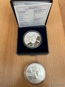 10€ minca Jozef Króner,pamätný list - 2