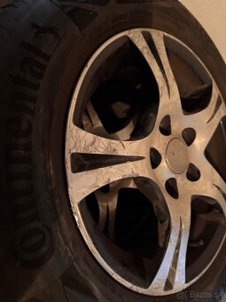 Disky s pneumatikamy 195/65/r15 Continental Letné - 2