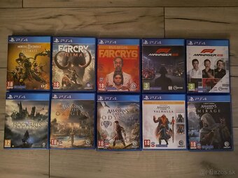 PS4 Slim 500GB, 2x dualshock plus 10 hier - 2