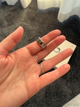 Oura Ring gen 4, size 8 (strieborny) - 2