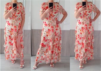 Dlhé MISSGUIDED volánové šaty v.38 - NOVÉ - 2