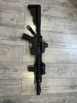 predám Delta Armory M4 AR15 MK18 ALPHA ETU Full metal Čiern - 2