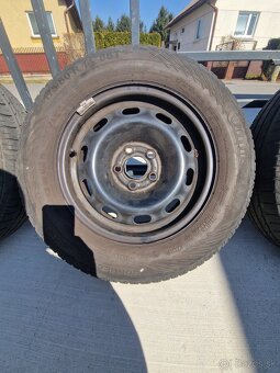 Predám plechové disky 5x100 r14 - 2