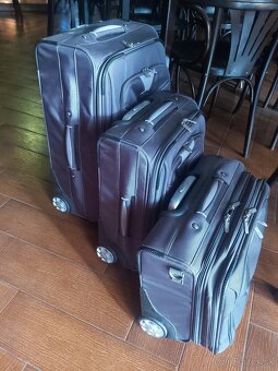 Sada 3ks cestovné kufre, turistický kufor - 2
