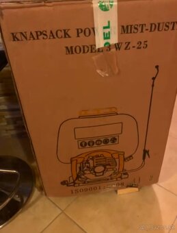 Chrbtový motorový postrekovač - 2