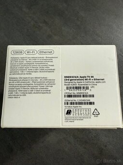 Apple TV 4K HDR 128GB wifi, eterneth - 2