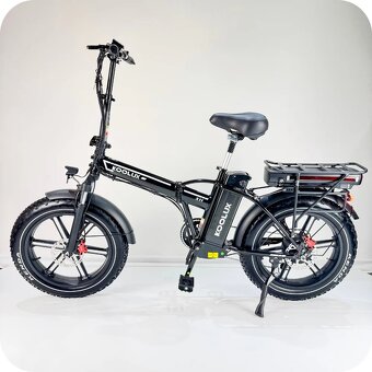 Skladací ektricky bicykel Fatbike 0 Km - 2