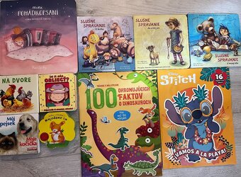 DETSKÉ RÔZNE KNIHY A LEPORELÁ - 2