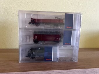 ROCO - 76018 - sada 3 nákladných vozňov H0 - 2