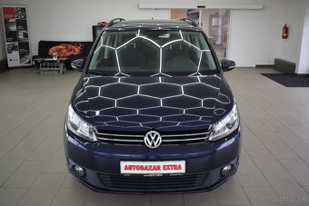 Volkswagen Touran 1,6 TDi 77 kW, 7-míst,NAVI,1.maj., - 2