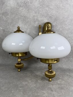 nástenná dvojguľová lampa - 2