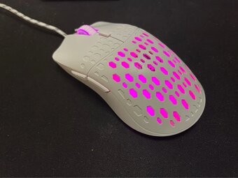 Herná myš Raiku G701 Biela - 2