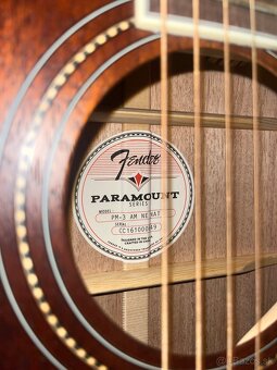 Fender PM-3 Paramount All-Mahogany + originálne puzdro - 2