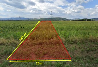 Beckov – 3.250 m2 ORNÁ PÔDA - 2