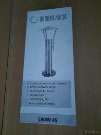 Predám záhradné lampy BRILUX CROSO 45 - 2