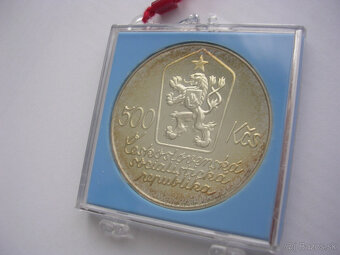 Strieborná minca 500 Kčs 1987 Josef Lada PROOF - 2