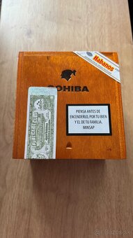 Kubánske cigary Cohiba Robustos box - 2