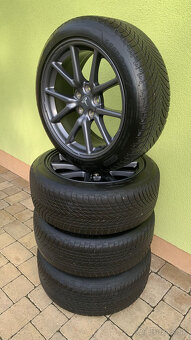 Tesla orig. 18 palcové disky so zimnými pneu + senzory tlaku - 2