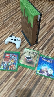 PREDÁM XBOX ONE S MINECRAFT EDITION 1 TB - 2