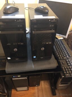 Predám 2 ks rovnaké repasované PC HP S WINDOWS 11 - 2