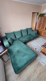 Rohová sedacia súprava. - 2