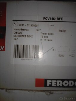 Brzdové kotouče,destičky - 2