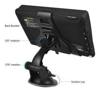 GPS 7",TIR 2025,256+16GB,WIN CE 6.0,IGO PRIMO SK - 2