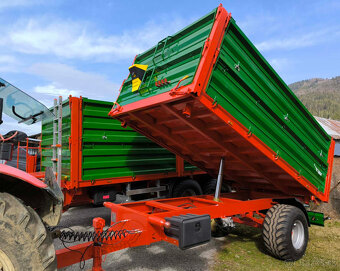 Traktorový príves s TP, vlečka, náves 8t - 2