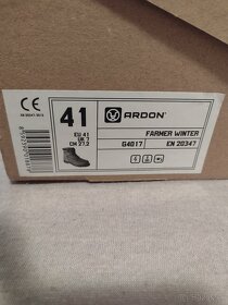 Pánska pracovná obuv Ardon, zateplená - 2