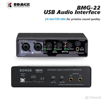 Bomge Bmg22 Usb audio zvuk karta - 2