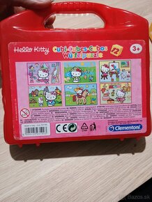 Puzzle kocky hello kitty - 2
