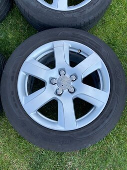 Audi r17 5x112 + letné pneu - 2