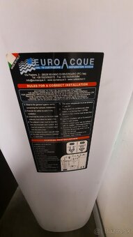 Zmäkčovač vody EUROACQUE – 2 roky používaný, plne funkčný - 2