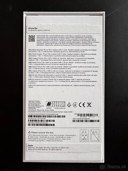 Nový Iphone 16e, biely, 256GB - 2