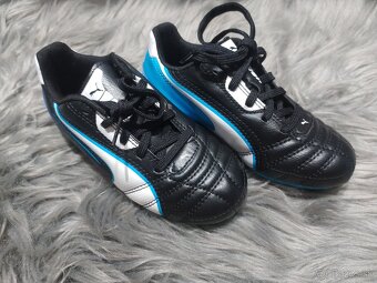 Dětské kopačky (Puma EUR 28) a (Diadora EUR 29) - 2