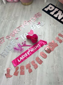 Dekoracie na ladies night / rozlúčku so slobodou - 2