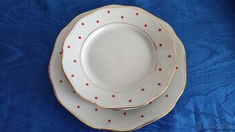 Koláčový set, sada tanierov  Czechoslovakia - 2