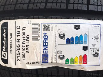 Zimné preumatiky 215/65 R16C - 2
