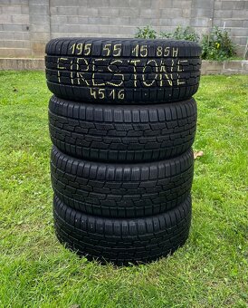 195/55 r15 zimné FIRESTONE 85H - 2