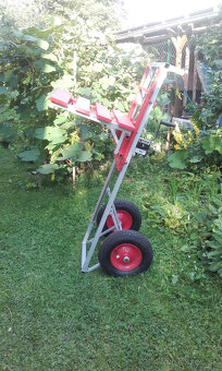 Mnipulacny vozik so zdvihom - rudla - 2