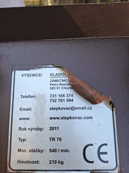 Štiepkovač-špalikovač s dvojitim vrecovanim - 2