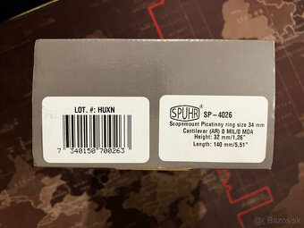 Montáž na puškohľad SPUHR 4026 - 2