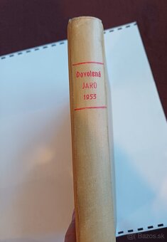 Dovolena jaro 1953 -Donovaly - 2