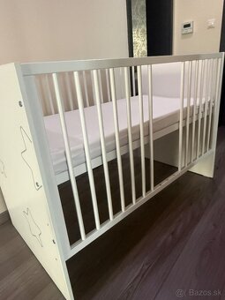Destká postieľka biela - 2