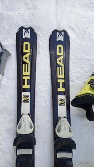 Predám detský lyžiarsky set Head - 2