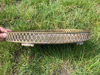 Mosadzný misa podnos - 2