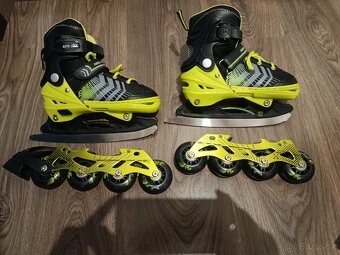 Korčule nastaviteľné (29-33) 4v1 - 2