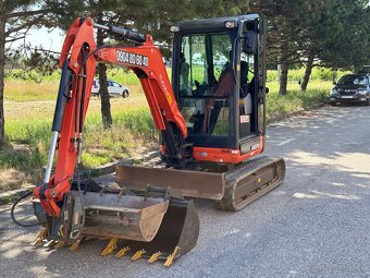 Predám minibager Kubota U 27-4 - 2